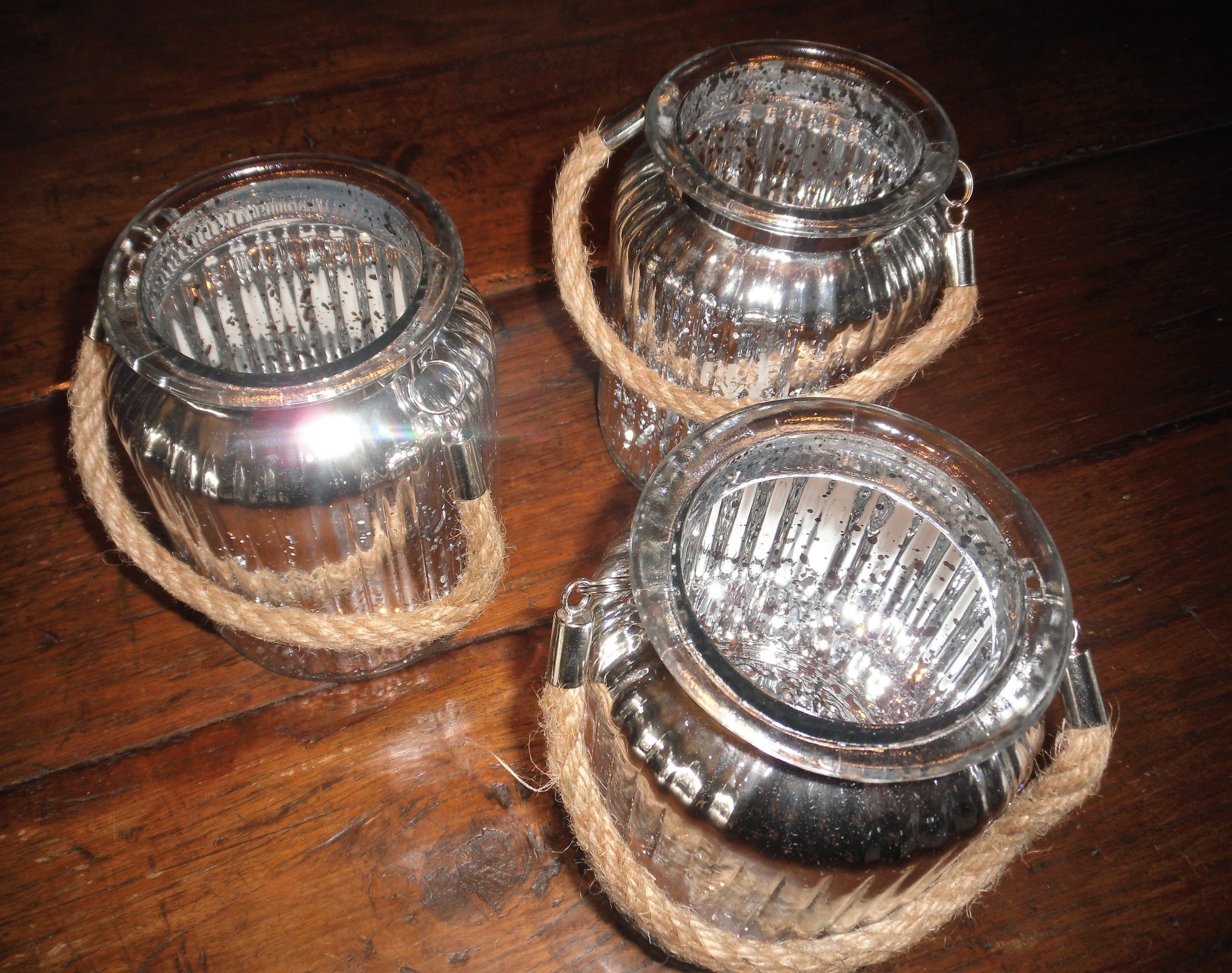 windlicht met koord