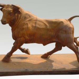 Gietijzeren stier
