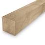 Eiken paal 20cm x 20cm x 4100 lang