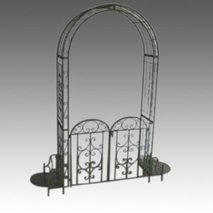 Rozenboog met poort