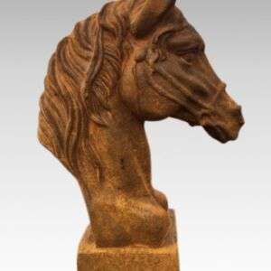 Gietijzeren paardenkop